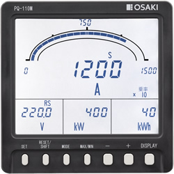 PQ-110M　【電力品質メータ】